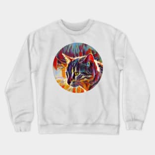 Catlike floppy cat Crewneck Sweatshirt